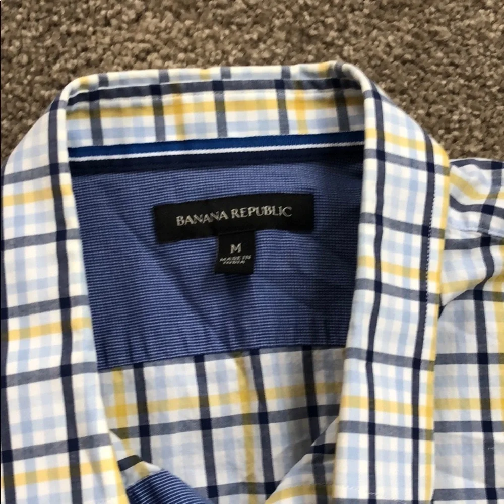 Men’s Banana Republic SS button up